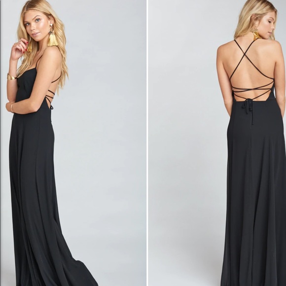 Black formal dress - Picture 2 of 2